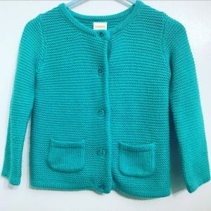 GYMBOREE | BUTTON-UP SWEATER | 18-24 months